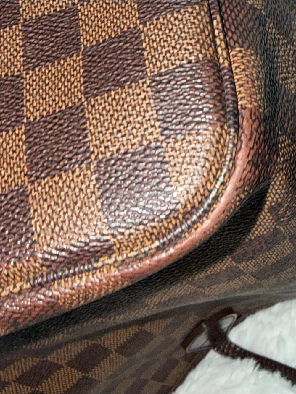 Louis Vuitton Damier‎ Ebene Neverfull MM Bag